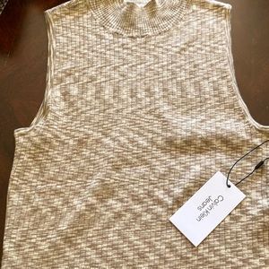 Sleeveless crop top tank Calvin Klein